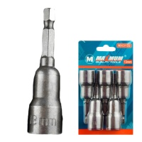 Набор бит торцевых 13x65 мм, 5 шт, "MAXIMUM"  (3318)