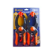 Клещи зажимные с храповым механизмом 230 мм, 2 шт.,пластик, "MAXIMUM" MX 17979